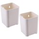 thumbnail image 4 of 2Pcs Wall Mounted Pen Holder Desktop Pencil Case Plastic Makeup Brush Holder Pen Container, 4 of 4