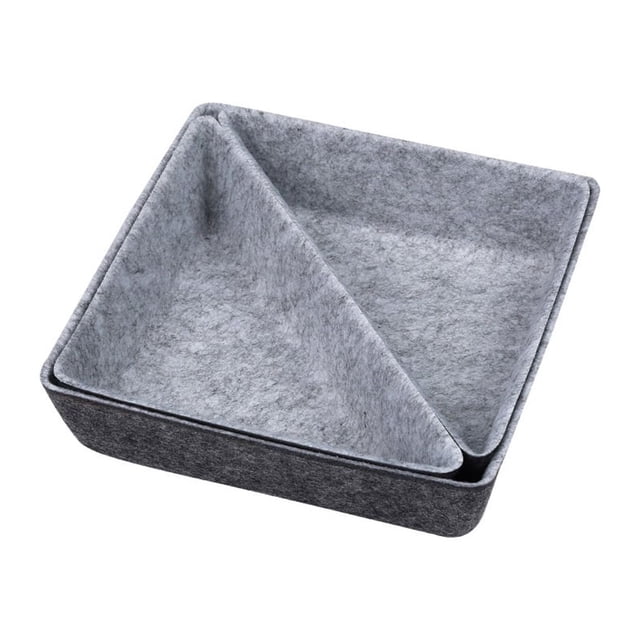 Billuyoard Home Hotel Fieltro Llaves Cintas Caja de almacenamiento de teléfono Bolígrafos de Mandos a distancia Organizador de cosméticos Type2 NO2
