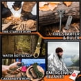 thumbnail image 2 of Equipo de campamento impermeable 21 en 1 de Survival Kit Dusor, 2 of 6