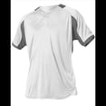 thumbnail image 7 of Alleson Athletic 5081B Adult Baseball Jersey-Light Maroon/ White-XL, 7 of 7