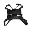 thumbnail image 3 of Bolsa de pecho para montar en el pecho, portátil, multifunción, para correr, montar , acampar, hacer senderismo, entrenar y fitness., 3 of 8