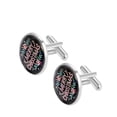 thumbnail image 2 of Christmas Formal Attire Shirt Cufflinks Made of Stainless Steel for Elegant Events, 2 of 6