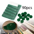 thumbnail image 4 of lionlar Tampons en Feutre pour Piano Rondelles Compactes Professionnelles Robustes pour Équilibre de Clavier 5mm d'Épaisseur, 4 of 9