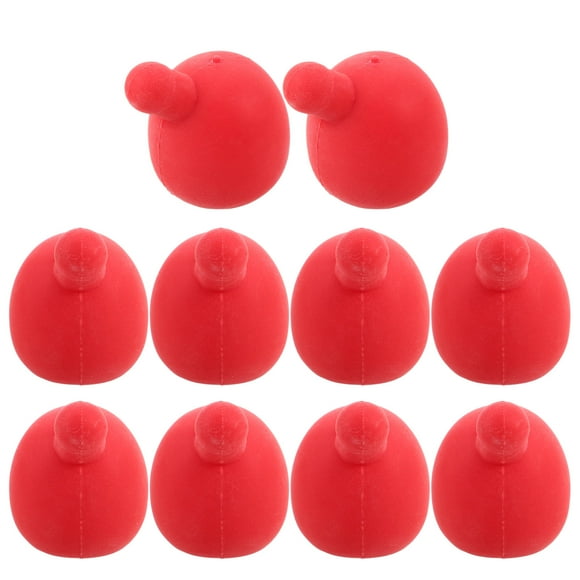Minkissy 10pcs Sensory Toys Bubbles Red PVC For Crafting And Interactive Play