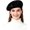 Black, variant on Sparkly Sequin Beret for Women Glitter Beanie Beret Hats Adjustable Painter Cap Fall Winter Hat