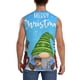 thumbnail image 4 of Balery Merry Christmas Gnome Camisetas sin mangas para hombre, absorbe la humedad y protege contra el mal olor.-XX-Large, 4 of 7