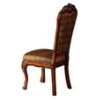 thumbnail image 2 of Beige Checkered Seat, Floral Back Pattern / Elegant Living Room Arm Chair Set, 2 of 2