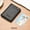 Black, variant on Ultra Thin Men's Wallet Vertical Multi Card Holder Small Slim Wallets Driver's License Youth Mini Student Card Case Bag