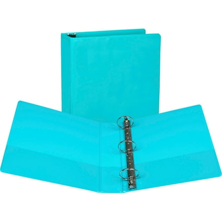 Ave Presentation Binder Samsill, SAMU86677, Fashion Color Round Ring Presentation View Binders, 2 / Pack, Turquoise ()