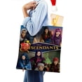 thumbnail image 4 of Descendants Bolso de tela con estampado de lienzo para mujer, bolsa de compras reutilizable y estética, con cremallera interior, regalo para mujer,38*45cm., 4 of 6