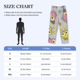 thumbnail image 4 of Vsdgher Cartoon Owls Print Mens Pajama Pants Sleep & Lounge Pants, PJ Bottoms With elastic waistb and Pockets, 4 of 5
