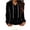 Black, variant on MLCDZ Womens Velour Hoodies Casual Loose Fit Button Hooded Long Sleeves Drawstring Sweatshirt Lightweight Breathable Golf Camping Pullovers