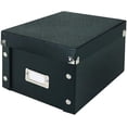 thumbnail image 3 of Snap-N-Store® 50% Recycled Index Card File Box, 5" x 8", Black, 3 of 6