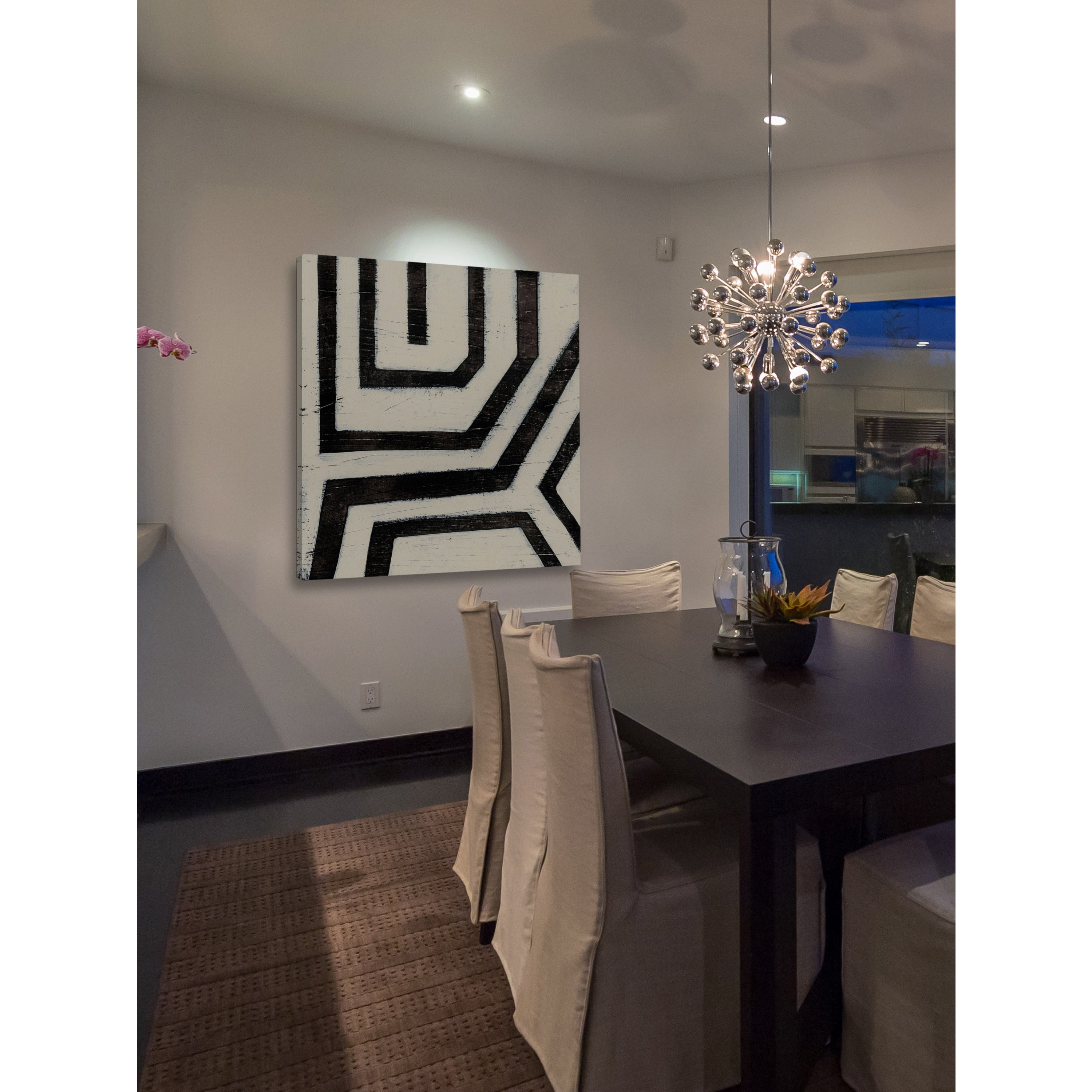 Marmont Hill "Hieroglyph VIII" Painting Print on Wrapped Canvas