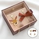 thumbnail image 5 of Pendientes Colgantes de Alce Navideño Sunnimix con Nudo de Mariposa en Forma de Gota, 5 of 8