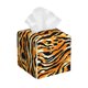 thumbnail image 1 of Balery Zebra Porta Pañuelos de Cuero con Estampado – Funda Moderna Cuadrada para Caja de Pañuelos, Dispensador 5x5x5'', 1 of 7