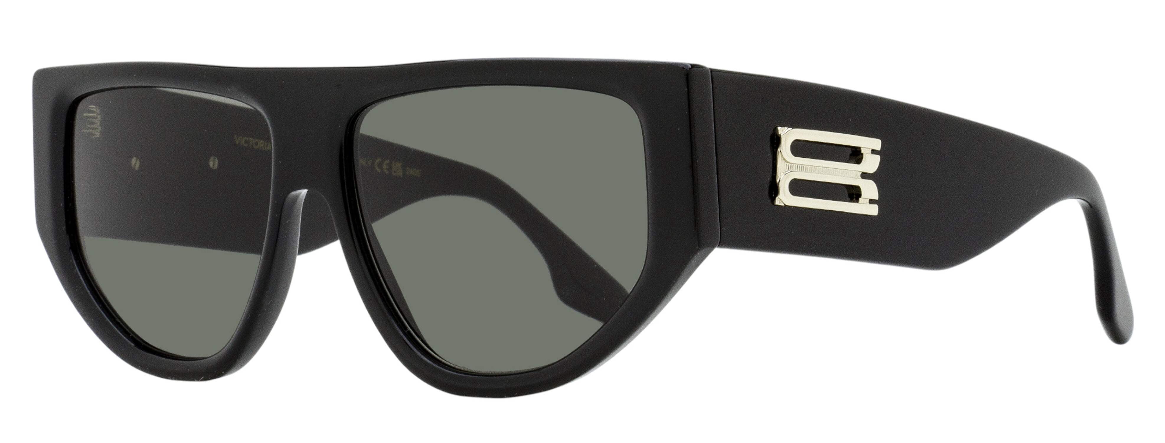 Victoria Beckham - Square VB642S Sunglasses Victoria Beckham Open Box - Victoria Beckham Grey Browline  main image 2