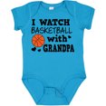 thumbnail image 3 of Inktastic I Watch Basketball with Grandpa Boys Baby Bodysuit, 3 of 5