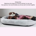 thumbnail image 3 of Cama Para Perros Humanos, Cama Gigante Para Perros Para Mascotas Adultas, Cama Grande Para Animales Y Humanos, Cama Para Perros Mullida De Piel Sintética Con Funda Extraíble, 3 of 7