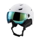 thumbnail image 4 of Casco de nieve, casco de esquí, protección para la cabeza, resistencia a impactos, cómodo para hombres y mujeres, casco de monopatín, casco de esquí 51 a 54cm, 4 of 8