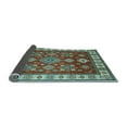 thumbnail image 2 of Ahgly Company Indoor Square Geometric Light Blue Traditional Area Rugs, 3' Square, 2 of 4