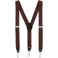 thumbnail image 1 of CTM®  1.375 Inch Wide Suspender with Drop Tab Swivel Hook Ends (Men's), 1 of 2