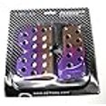 thumbnail image 2 of NRG MT Manual Titanium Pruple Racing Aluminum Pedal Set (3 Pcs Set), 2 of 2