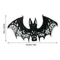 thumbnail image 3 of Halloween Party Supplies Realistic Bat Decoration 3D Lace Bats Indoor Outdoor Trick Props for Room Windows Home, 3 of 9