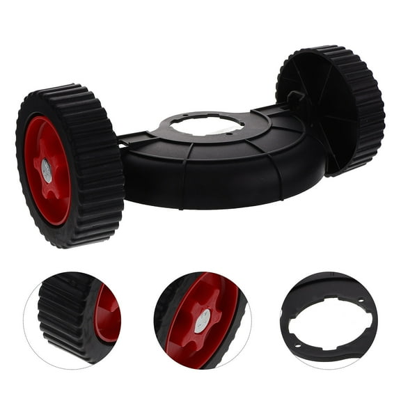 LEORX 1Set Multifunctional Lawn Mower Wheel for Hand Truck and Garden Cart Stability