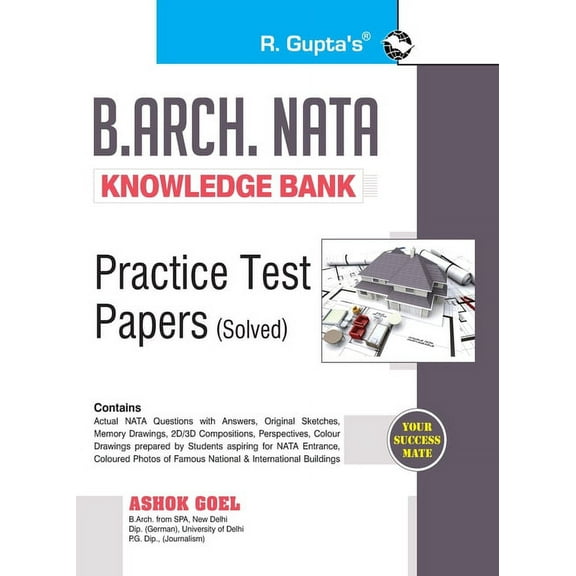 B. Arch. NATA Knowledge Bank Practice Test Papers, (Paperback)