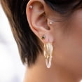 thumbnail image 2 of Multi Lucite Hoops, 2 of 3