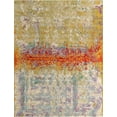 thumbnail image 3 of Unique Loom Outdoor Modern Collection Area Rug - Crumpled (10' x 13' Rectangle Multi/Gold), 3 of 7