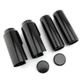 thumbnail image 2 of Harley Dyna Street Bob & Fat Bob 2007-2017 Front Fork Covers Cap, 6x Upper & Lower Black Fork Tube Covers, Durable Motorcycle Fork Protectors, 2 of 10