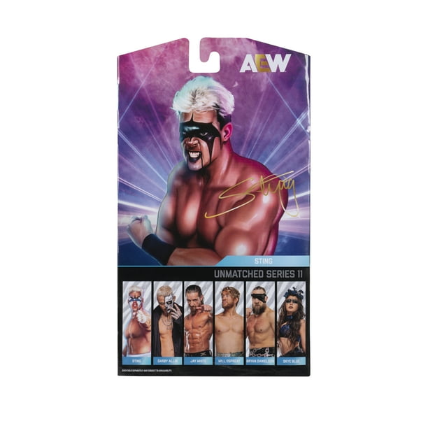 AEW Sting スティング Walmart限定 フィギュア プロレス AEW Unrivaled Supreme Sting - 6 inch Figure with Alternate