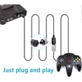 thumbnail image 4 of Cables de extensión N64 para el control de Nintendo N64 64 (paquete de 4), 4 of 5