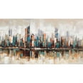thumbnail image 2 of Begin Abstract Buildings With Textures - Print on canvas by Begin Edition, 2 of 4
