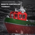 thumbnail image 3 of Barco de Control Remoto de Juguete, 1:72 Bote de Control Remoto para Piscina y Lago, Remolcador de Control Remoto de 2.4Ghz para Adultos y Niños, Regalo de Cumpeados de Juguete, 3 of 6