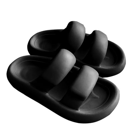 OJSFQUFP Sandals for Women Home Non Slip Thick Soled Slippers Women s Summer Fashion External Wear Slippers Soft Sole Outdoor Beach Shoes Women Slipper E