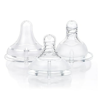 Evenflo Balance + Wide Neck BPA-Free Silicone Medium Flow Baby Bottle Nipple  - 3 Months+, 2ct - Walmart.com