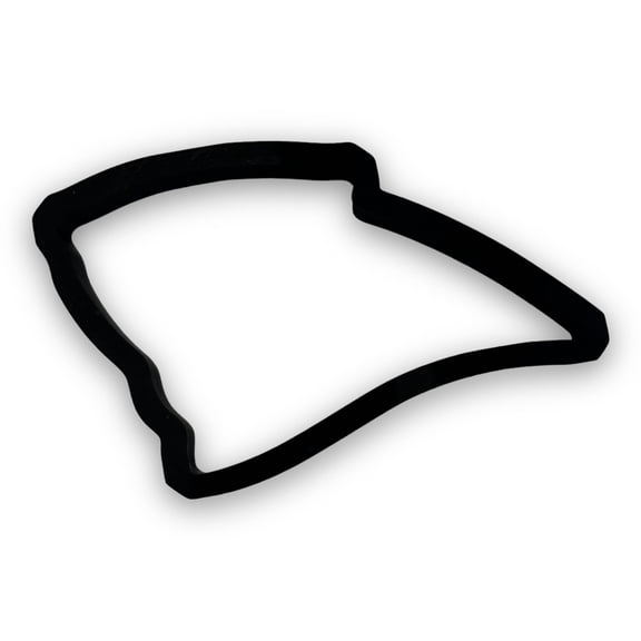 Panther Head Cookie Cutter with Easy Push Design (4 inch)