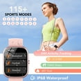 thumbnail image 5 of Smart Watches Fits for Women Smartwatch for Android Phones/iPhone Compatible Fitness Tracker with 100+ Sports Modes 1.91" Womens Watch with Calls and Messages Female Cycle for Gift, 5 of 5