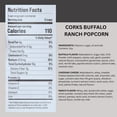 thumbnail image 2 of Corks Buffalo Ranch Popcorn Snacks 1.5 oz 3 Packs, Bold and Spicy Treat, Gluten Free Non-GMO, Individual Bags for Travel Tailgate BBQ Picnic Party Movie Night w/ Snoep in Beperkte Oplage, 2 of 7