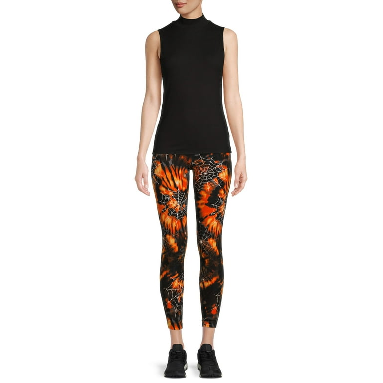 No Boundaries Juniors' Halloween Leggings 