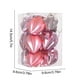thumbnail image 3 of Bolas de plástico para decoración navideña, 12 unidades, juego de caja de regalo, bolas navideñas creativas para pintar a color, bolas colgantes para árbol de Navidad, juego de decoración navideña, de, 3 of 6