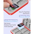 thumbnail image 3 of YSTINNG For Nintendo Switch Game Case with 24 Game Holder Slots and 24 SD Micro Card Slots for Nintendo Switch/Lite/OLED,Cute Cartoon Games Cartridge Cases B311-4304, 3 of 6