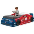 Step2 Stock Car Convertible Toddler to Twin Bed, Red and Blue
