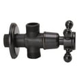 thumbnail image 4 of Water Stop Valve, Erosion Proof Angle Stop Valve Cross Handle Copper  For Bathroom, 4 of 8