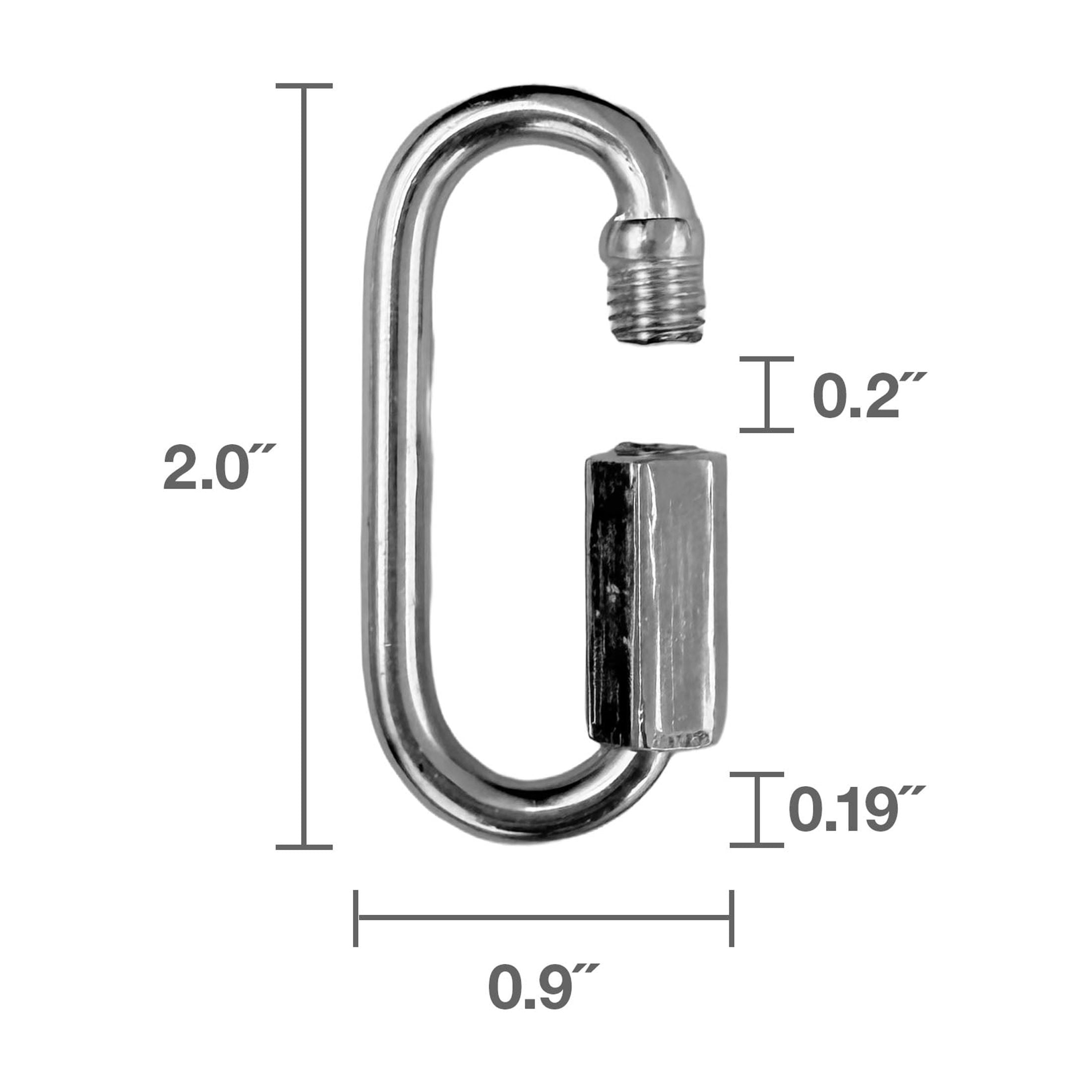 3/16" Quick Links, 2-Pack, Peerless Chain Company, #4721138