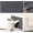 Grey, variant on Self-Adhesive & Trimmable Scratch Mat, DIY Furniture Protector for Sofa, Couch & Walls | Includes Adhesive Stickers & Reinforcement Nails (Grey, 39.3x15.7Inch)
