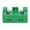 2 in 4 Green, variant on Terminal Block Household Distribution Box Terminal Strip Block for Household 2 in